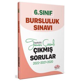 Editör Yayınları 6. Sınıf Bursluluk Çıkmış Sorular ve Çözümleri