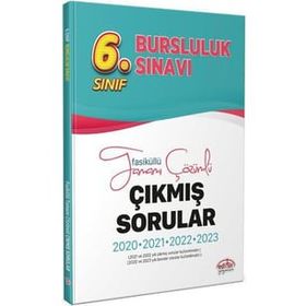 Editör Yayınları - 6. Sınıf Bursluluk Sınavı Çıkmış Sorular ve Çözümleri