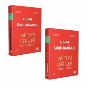 Editör Yayınları 6. Sınıf VIP Tüm Dersler Konu Anlatımlı ve Soru Bankası