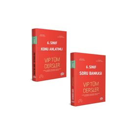 Editör Yayınları 6. Sınıf VIP Tüm Dersler Konu Anlatımlı ve Soru Bankası