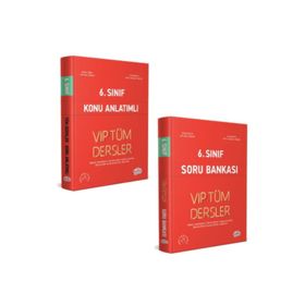 Editör Yayınları 6. Sınıf VIP Tüm Dersler Konu Anlatımlı ve Soru Bankası