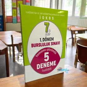 Editör Yayınları 7. Sınıf 1. Dönem Bursluluk Sınavı Tamamı Çözümlü 5 Deneme