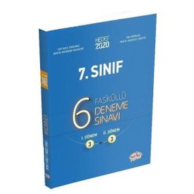 Editör Yayınları 7. Sınıf 6 Fasiküllü Deneme Sınavı