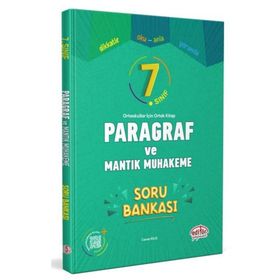 Editör Yayınları 7 Sınıf Paragraf ve Mantık Muhakeme Soru Bankası
