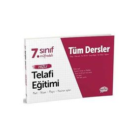 Editör Yayınları 7. Sınıf Tüm Dersler Hızlı Telafi Eğitimi