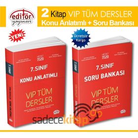 Editör Yayınları 7. Sınıf Tüm Dersler Seti 2 Kitap