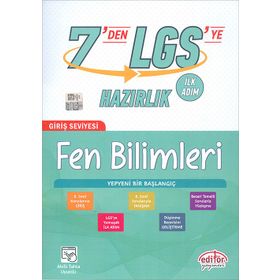 Editör Yayınları - 7'den LGS'ye Hazırlık Fen Bilimleri