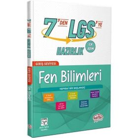 Editör Yayınları - 7'den LGS'ye Hazırlık Fen Bilimleri