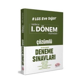 Editör Yayınları 8. Sınıf 1. Dönem Çözümlü Deneme Sınavı