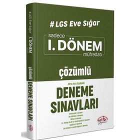 Editör Yayınları 8. Sınıf 1. Dönem Çözümlü Deneme Sınavı