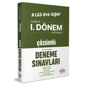 Editör Yayınları 8. Sınıf 1. Dönem Çözümlü Deneme Sınavı