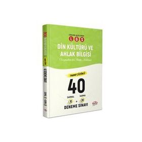 Editör Yayınları 8. Sınıf Lgs Din Kültürü Ve Ahlak Bilgisi Tamamı Çözümlü 40'lı Deneme - Dört Kalem Yayınları