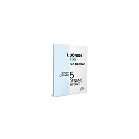 Editör Yayınları - 8. Sınıf LGS Fen Bilimleri 1. Dönem 5 Deneme