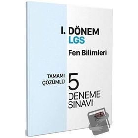 Editör Yayınları - 8. Sınıf LGS Fen Bilimleri 1. Dönem 5 Deneme