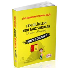 Editör Yayınları 8. Sınıf LGS Fen Bilimleri Yeni Tarz Sorular Nasıl Çözülür