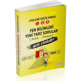 Editör Yayınları 8. Sınıf LGS Fen Bilimleri Yeni Tarz Sorular Nasıl Çözülür