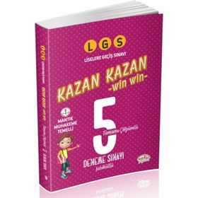 Editör Yayınları 8. Sınıf LGS Kazan Kazan 5 Fasiküllü Deneme Sınavı