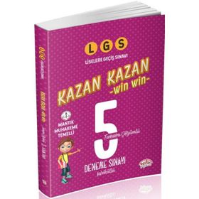 Editör Yayınları 8. Sınıf LGS Kazan Kazan 5 Fasiküllü Deneme Sınavı