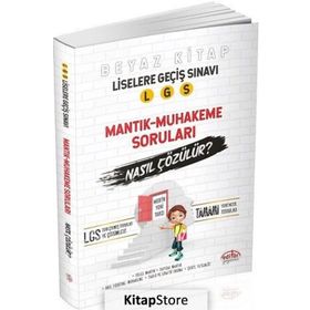 Editör Yayınları 8. Sınıf LGS Mantık Muhakeme Soruları Nasıl Çözülür
