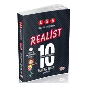 Editör Yayınları 8. Sınıf LGS Realist 10 Fasiküllü Deneme Sınavı