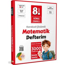 Editör Yayınları 8. Sınıf Süreç Odaklı Matematik Defterim