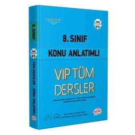 Editör Yayınları 8. Sınıf VIP Tüm Dersler Konu Anlatımlı Mavi Kitap
