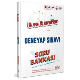 Editör Yayınları - 8. ve 9. Sınıf Deneyap Soru Bankası