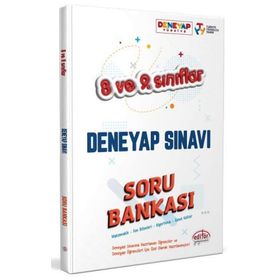 Editör Yayınları - 8. ve 9. Sınıf Deneyap Soru Bankası