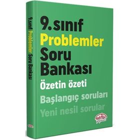 Editör Yayınları - 9. Sınıf Matematik Problemler Soru Bankası