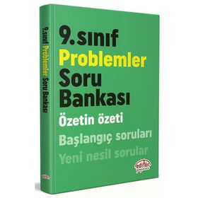 Editör Yayınları - 9. Sınıf Matematik Problemler Soru Bankası