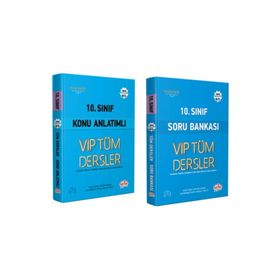 Editör Yayınları Editör 10. Sınıf VIP Mavi Kitap Tüm Dersler Soru Bankası