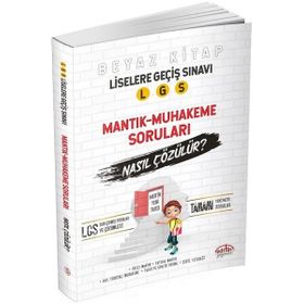 Editör Yayınları İngilizce LGS Mantık Ve Muhakeme Soruları Nasıl Çözülür