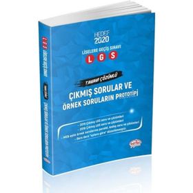 Editör Yayınları LGS Çıkmış Sorular ve Örnek Soruların Prototipi