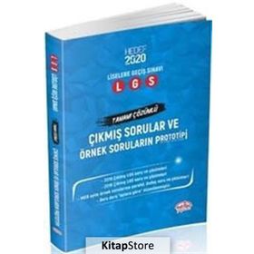 Editör Yayınları LGS Çıkmış Sorular ve Örnek Soruların Prototipi