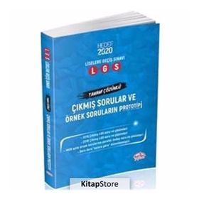 Editör Yayınları LGS Çıkmış Sorular ve Örnek Soruların Prototipi
