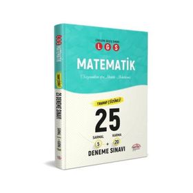 Editör Yayınları LGS Matematik 25 Deneme Sınavı