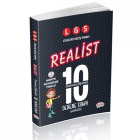 Editör Yayınları LGS Realist Tamamı Çözümlü 10 Deneme Sınavı