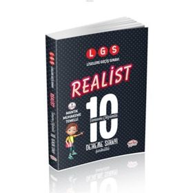Editör Yayınları LGS Realist Tamamı Çözümlü 10 Deneme Sınavı
