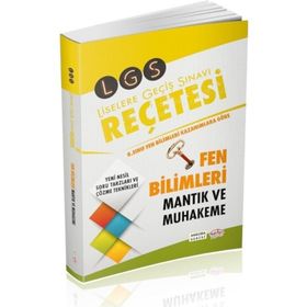 Editör Yayınları LGS Reçetesi Fen Bilimleri Mantık Muhakeme