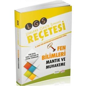 Editör Yayınları LGS Reçetesi Fen Bilimleri Mantık Muhakeme