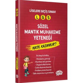 Editör Yayınları LGS Sözel Mantık Muhakeme Yeteneği Nasıl Kazanılır