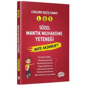 Editör Yayınları LGS Sözel Mantık Muhakeme Yeteneği Nasıl Kazanılır