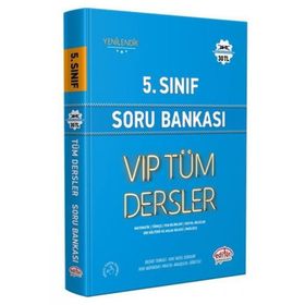 Editör Yayınları Mavi Kitap 5. Sınıf Tüm Dersler Soru Bankası