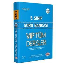 Editör Yayınları Mavi Kitap 5. Sınıf Tüm Dersler Soru Bankası