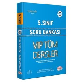 Editör Yayınları Mavi Kitap 5. Sınıf Tüm Dersler Soru Bankası