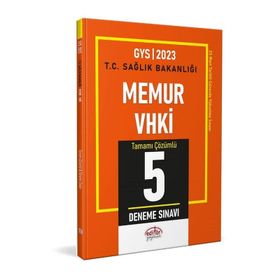 Editör Yayınları - T.C. Sağlık Bakanlığı Memur VHKİ 5 Deneme