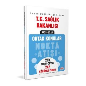 Editör Yayınları T.C. Sağlık Bakanlığı Unvan Değişikliği Sınavı Ortak Konular Nokta Atışı Soru Cevap Soru Bankası