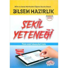 Editör Yayınları Tüm Sınıf Düzeyleri İçin Bilsem Şekil Yeteneği