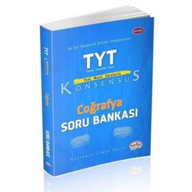 Editör Yayınları TYT Coğrafya Konsensüs Soru Bankası