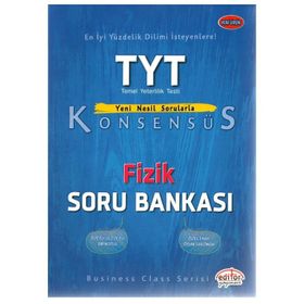 Editör Yayınları TYT Konsensüs Fizik Soru Bankası
